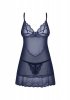 NIGHTLY BLUE KOSZULKA I STRINGI